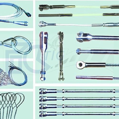 TIG啟思工業不銹鋼索/景觀鋼材/膜結構鋼索/不銹鋼端子/螺紋端子/玻璃帷幕/護欄鋼索/各項鋼索加工