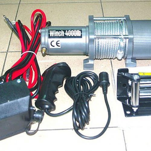 【TIG 啟思工業(附發票) 絞盤 捲揚機 吊車 DC12V,1500磅-16800磅絞盤/車用絞盤//鋼索式/捲揚機