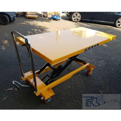 TIG 啟思工業起重系列 500KG 加大加寬 油壓升降台車/升降台車/托板車/拖板車//頂車架/絞盤/千斤頂