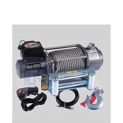 【TIG 啟思工業(附發票) 絞盤 捲揚機 吊車 DC12V,1500磅-16800磅絞盤/車用絞盤//鋼索式/捲揚機