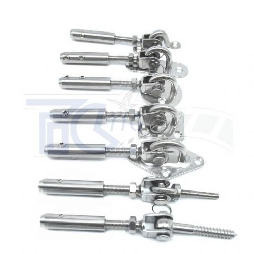 TIG啟思工業/樓梯鋼索配件/欄杆配件/不銹鋼護欄/鋼索末端配件/各類不銹鋼配件