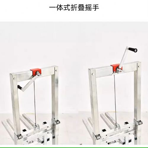 【TIG 啟思工業】(附發票): 升降台車/折疊升降平台車 /輕型升降車/搬運車/油壓拖板車/堆高機/鋼索