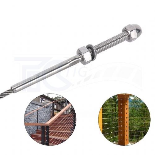 TIG啟思工業不銹鋼索/景觀鋼材/膜結構鋼索/不銹鋼端子/螺紋端子/玻璃帷幕/護欄鋼索/各項鋼索加工