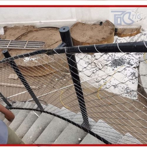 TIG啟思工業 不銹鋼索網/鋼索網/植生網/欄杆護網/鋼索菱形網/不銹鋼鎖扣/護欄鋼索網/