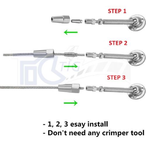 景觀護欄不銹鋼螺紋端子