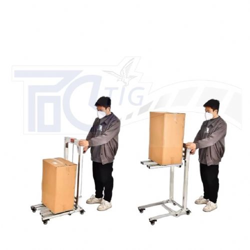 【TIG 啟思工業】(附發票): 升降台車/折疊升降平台車 /輕型升降車/搬運車/油壓拖板車/堆高機/鋼索