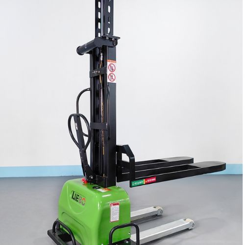 TIG啟思工業 1000KG 全自動隨車堆高機/攜帶式升降台車 全自動攜帶式堆高機/升降台車/托板車/拖板車/頂車架/