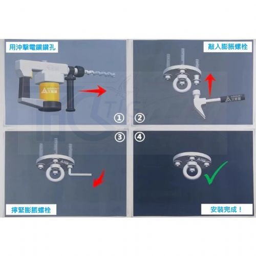 TIG 啟思工業 不鏽鋼旋轉盤 TRX 固定盤 鞦韆 空中瑜珈 吊床 沙袋 吊椅 攀爬網配件 戶外運動設施配件