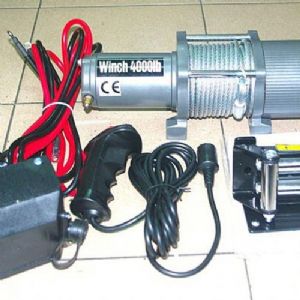 【TIG 啟思工業(附發票) 絞盤 捲揚機 吊車 DC12V,1500磅-16800磅絞盤/車用絞盤//鋼索式/捲揚機