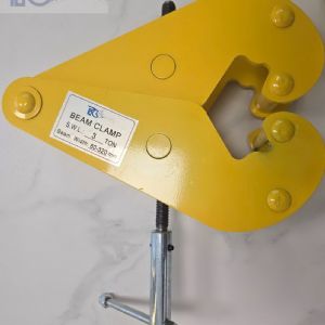 TIG啟思工業 鋼軌夾 工字鐵夾 安全母索 鋼軌夾鉗 鋼結構安全夾 C型夾/使用於 鏈條吊車 手拉吊車 小金鋼