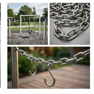 TIG啟思工業 304 白鐵鐵鏈 3mm-25mm 吊鏈 狗鏈 欄杆用鏈條 曬衣鐵鏈 防盜白鐵鏈 鏈條 鍊條 鐵鍊
