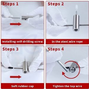 TIG啟思工業 植物攀爬鋼索配件 植生網/鋼索/鋼索網/不銹鋼鋼索配件/攀爬網/