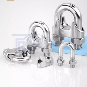 TIG 啟思工業 白鐵鋼索夾 304鋼夾 鋼夾 另售:白鐵鋼索 包膠鋼索 白鐵伸縮器 白鐵吊環 吊帽