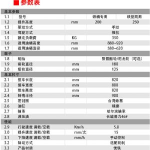 TIG啟思工業 油桶搬運車/油桶吊具/搬運車/手動液壓油桶搬運車/升降台車