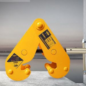 TIG啟思工業 鋼軌夾 工字鐵夾 安全母索 鋼軌夾鉗 鋼結構安全夾 C型夾/使用於 鏈條吊車 手拉吊車 小金鋼