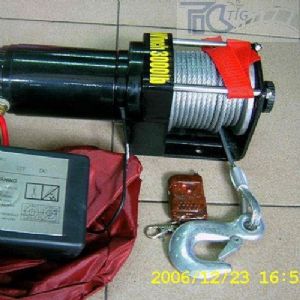 【TIG 啟思工業(附發票) 絞盤 捲揚機 吊車 DC12V,1500磅-16800磅絞盤/車用絞盤//鋼索式/捲揚機