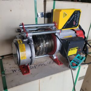 TIG 啟思工業 起重系列: 捲揚機 絞盤 電動捲揚機 拉線機 另售:小金剛 升降台車/拖板車/吊車/鋼索式220V