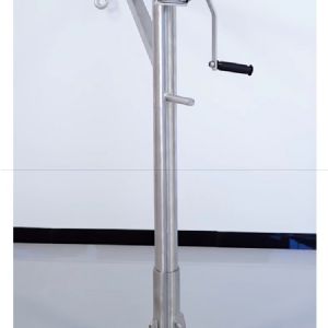 TIG啟思工業 不銹鋼吊架 汙水處理吊架 捲揚機吊架 潛水絞拌機 不銹鋼捲揚機 汙水處理廠 手搖捲揚機