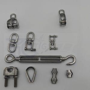 TIG啟思工業 鍍鋅鋼索/不鍍鋅鋼索/包膠鋼索/304 316鋼索/鋼索加工/不銹鋼配件/PVC PE 尼龍鋼索