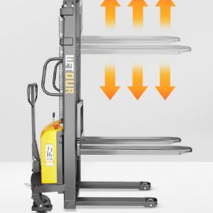 TIG啟思工業 電動堆高機/堆高機/半電動堆高機 1000KG 充電110V 另售 升降台車 捲揚機 吊車