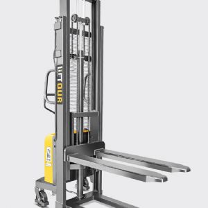 TIG啟思工業 電動堆高機/堆高機/半電動堆高機 1000KG 充電110V 另售 升降台車 捲揚機 吊車