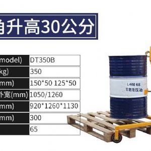 【TIG 啟思工業】(附發票) 油桶搬運車/油桶鷹嘴搬運車/油桶吊機/搬運車/手動液壓油桶搬運車/升降台車/手推車