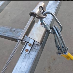 TIG 啟思工業】(附發票)水平安全母索/高拉力索/垂直母索/安全帶/輔助欄杆/緩衝包/高空作業/安全母索