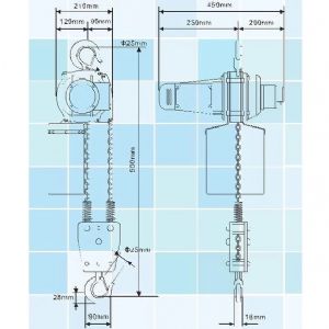 TIG 啟思工業 :鏈條吊車/500 1000kg吊車/模具吊車/小金剛/ 吊車/電動吊車/單相220V 110V 電壓