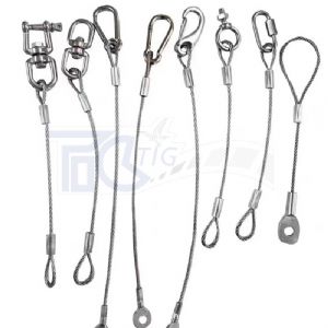 TIG啟思工業 鋼索鋁束加工/不銹鋼索/末端加工/鋼索各列加工/包膠鋼索/端子加工